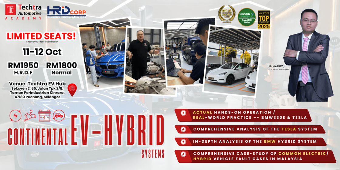 Automotive EV short course by Techtra Automotive Academy Malaysia